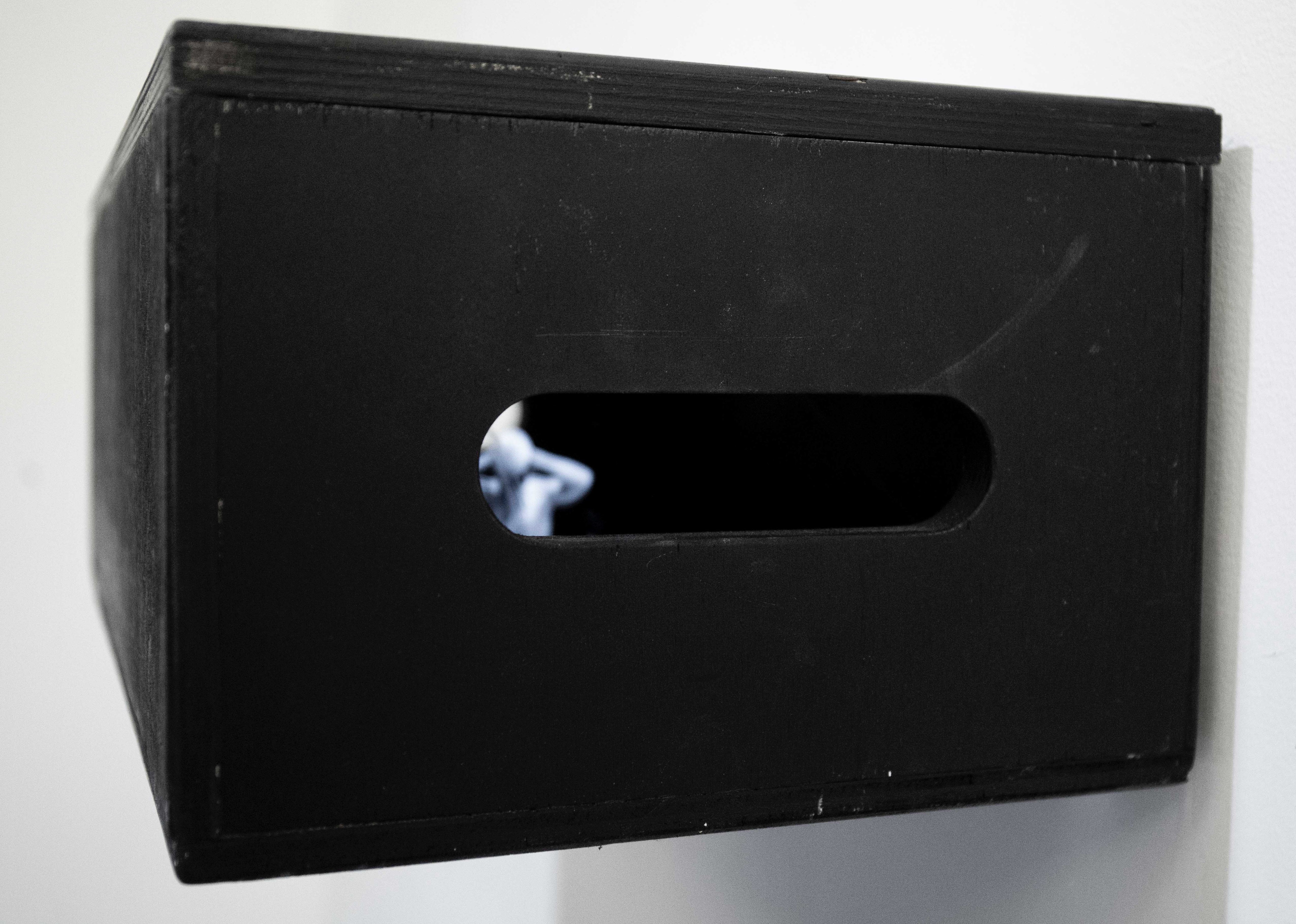 Alexander Si, Stage/Cage, 2019 multimedia installation (Detail)